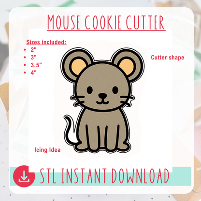 Mouse Cutter Instant Download Digital File