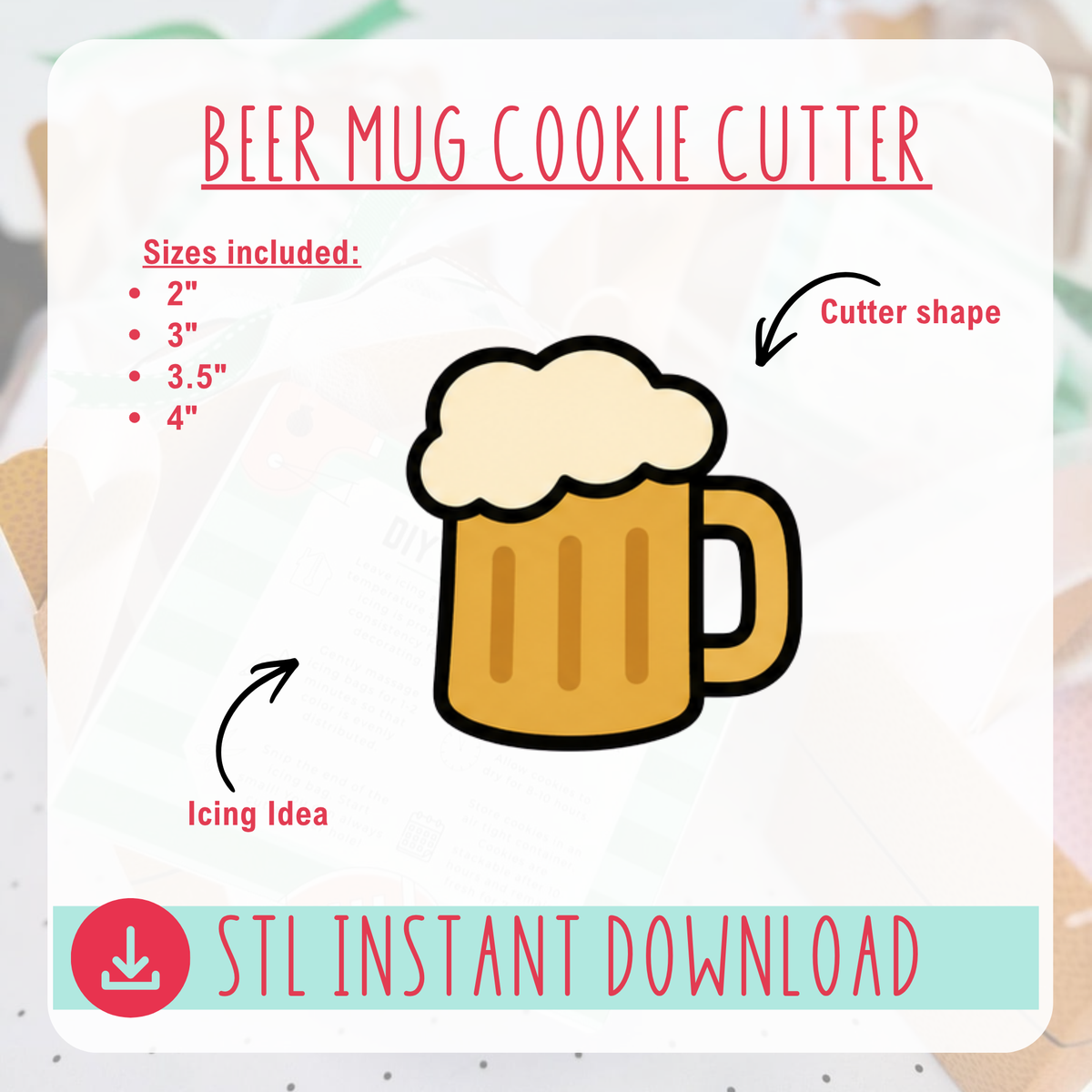 St. Patrick's Day Cookie Cutter Bundle Instant Download Digital Files