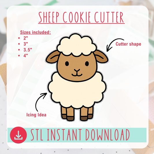 Sheep Cutter Instant Download Digital File