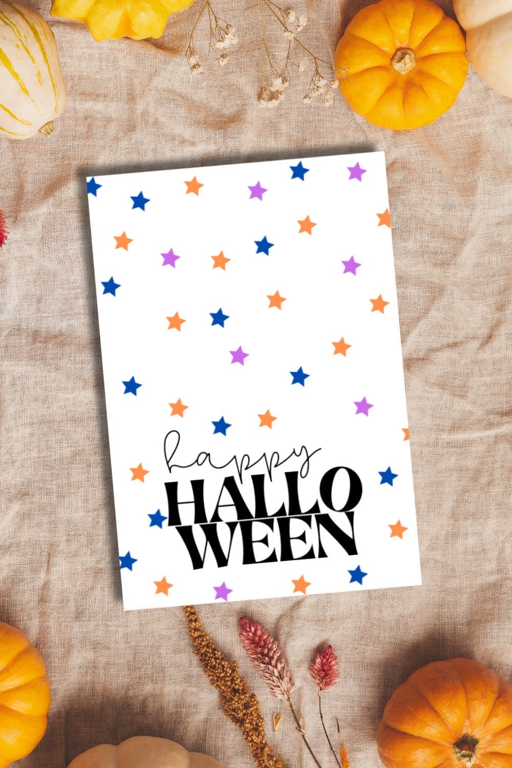 Halloween Cookie Card