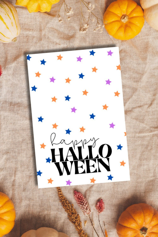 Halloween Cookie Card