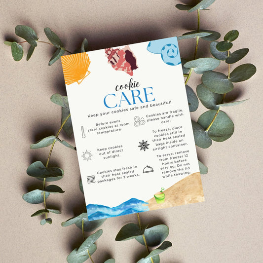 Summer Cookie Care Card