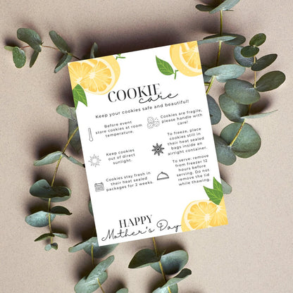 Mother's Day Cookie Care Card