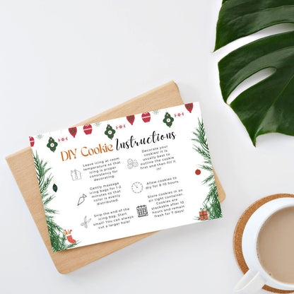 Christmas/Holiday DIY Cookie Instructions