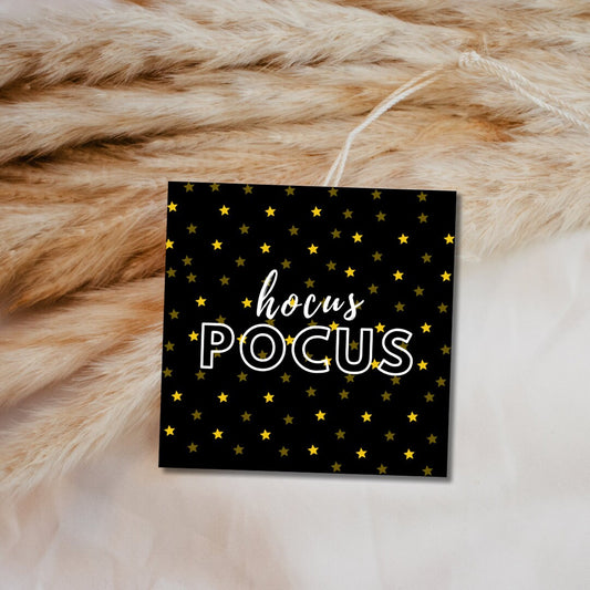 Hocus Pocus Cookie Tag