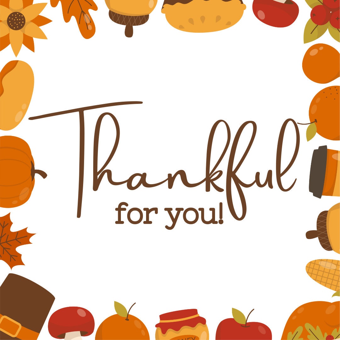 Thankful for You Tag