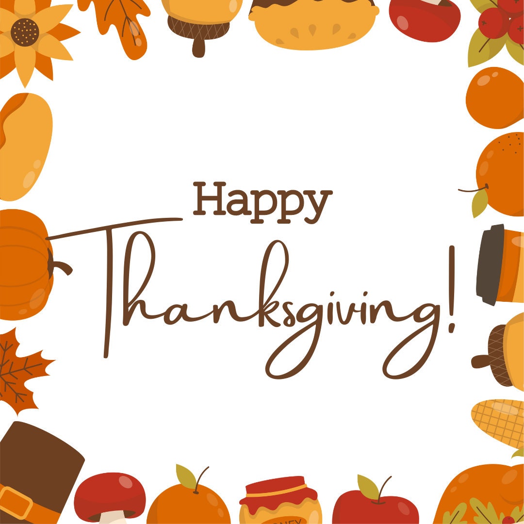 Happy Thanksgiving Tag
