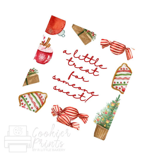 Christmas Sweet Treats A Little Treat Tag