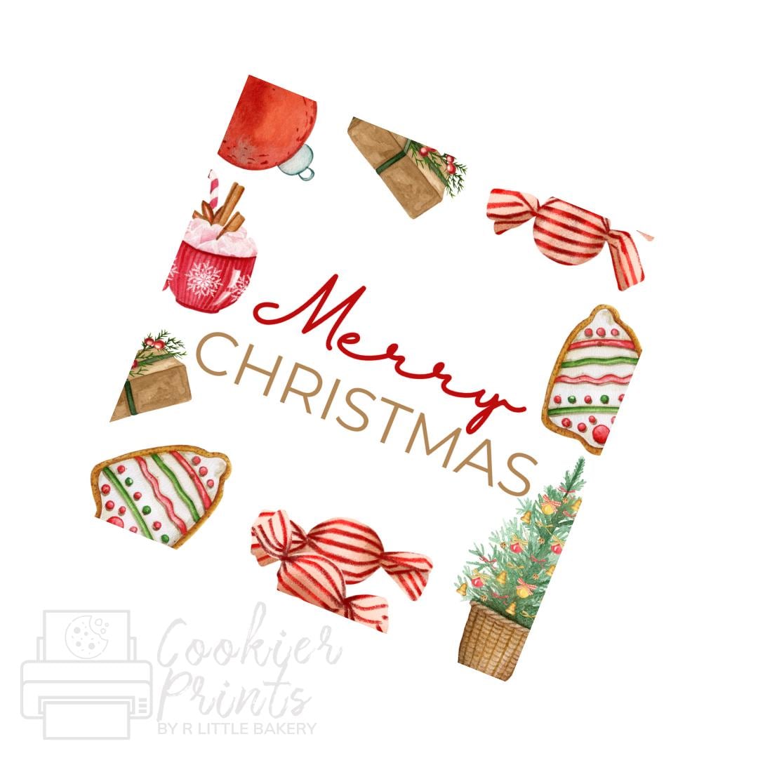 Christmas Sweet Treats Merry Christmas Tag