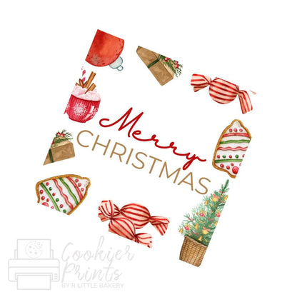 Christmas Sweet Treats Merry Christmas Tag