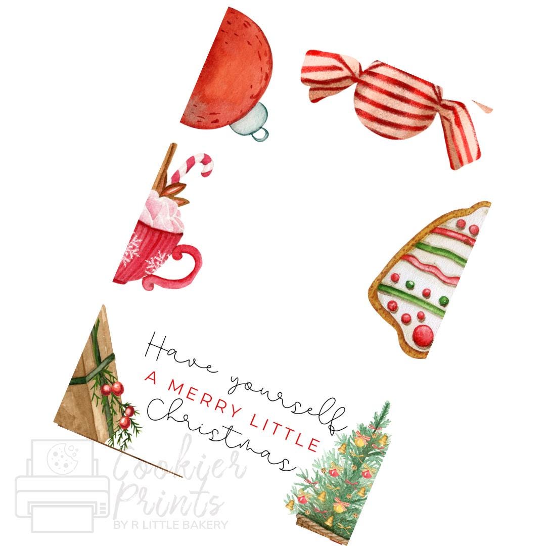 Christmas Sweet Treats Cookie Card