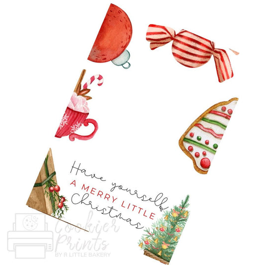 Christmas Sweet Treats Cookie Card