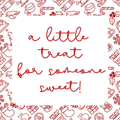 Christmas Festive Friends A Little Treat Tag